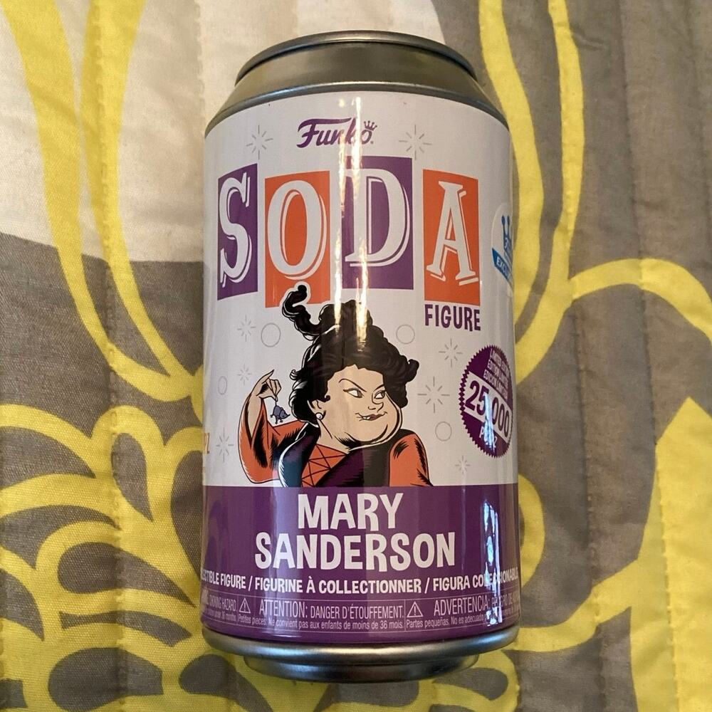 NIB Funko Vinyl Soda Mary Sanderson Figure from the Disney movie Hocus Pocus